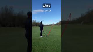 Watch in awe as Rick Shiels takes on a challenging 522yard par 4 with just a SWINGLESS golf club [upl. by Kerwinn319]