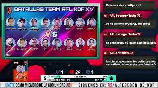 RETAS EN KOF XV TEAM AFL [upl. by Ruff]