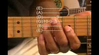 Bob Marley Jammin Reggae Guitar Solo Lesson WAH Lead Riff On Guitar Solo Class EricBlackmonGuitar [upl. by Ennovihc691]