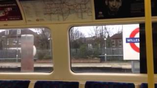 Journey on the Jubilee line from Dollis Hill to Kilburn [upl. by Payson441]