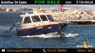 Sciallino 34 USATO vendita FOR SALE [upl. by Semmes]