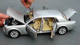 118 RollsRoyce Phantom EWB 2003  Kyosho Unboxing [upl. by Namreg]