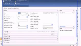 Microsoft Dynamics NAV Introduction Part 2 of 3 [upl. by Lawry]