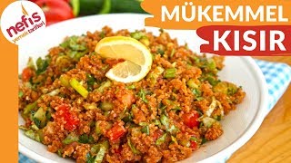 6 KİŞİLİK MUKEMMEL KISIR TARİFİ  Yedikçe yiyeceksiniz [upl. by Natalie]