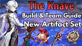 Arlecchino quotThe Knavequot New Artifact Set Team Comp amp Build Guide Explained  Genshin Impact 46 [upl. by Marigolda]