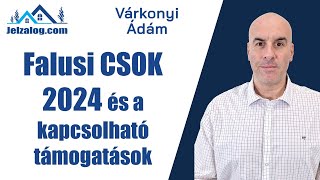 Falusi CSOK 2024  minden infó és a kapcsolodó támogatások [upl. by Dosia641]