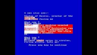 The Key To Time Doctor Who  ZX Spectrum Text Adventure [upl. by Trebo]