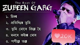 Zubeen Garg Top 5 Hit Songs  Zubeen Garg Golden Collection  Rajesh Lofi Musical [upl. by Silva729]