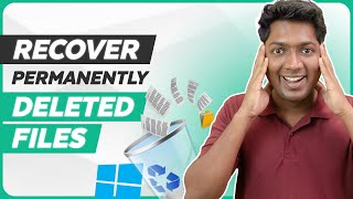 How To Recover Permanently Deleted Files For Free On Windows 1087 [upl. by Meekah489]