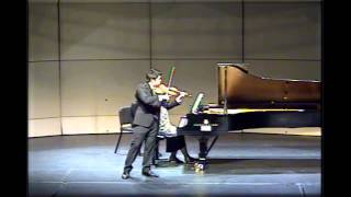 Kevin Lin  Menuhin Competition 2014  Senior 1st Round [upl. by Nauht529]