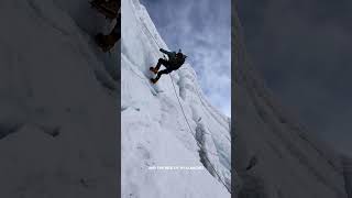 Navigating the Khumbu Icefall A Climbers Perspective everest mountains [upl. by Anidem]