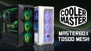 Cowcot TV Présentation boitier Cooler Master Masterbox TD500 Mesh [upl. by Merry]