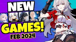 BEST NEW GACHA GAMES FEB 2024 [upl. by Munt]