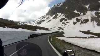 Motorbiking the Timmelsjoch  Alpine mountain pass border between Italy and Austria [upl. by Okiruy]