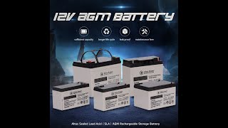 ANZATAGM12V15AH Altus Power Max Power 12v 15 AGM deep cycle battery [upl. by Ennaeel]