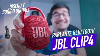 JBL CLIP 4 ¡Este parlante tiene un diseño y sonido ESPECTACULAR  Unboxing  Primeras impresiones [upl. by Ingunna]