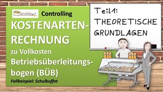 Kostenstellenrechnung  BAB  Theoretische Grundlagen [upl. by Adaminah]