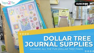 Dollar Tree  Junk Journal Supplies [upl. by Leahcym]