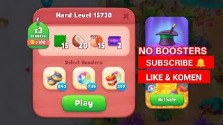 GARDENSCAPES HARD LEVEL 15730 NO BOOSTERS  MARI MAIN BERSAMA [upl. by Huda]