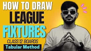 How to Draw Fixtures for Tabular Method EVEN Teams League Tournament Phy Edu Unit 1 Class 12 🔥 [upl. by Atniuq]