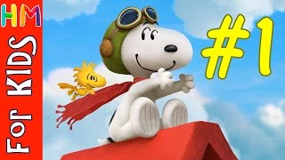 Peanuts Movie Snoopys Grand Adventure Cartoon Snoopy in the Jungle Part 1 Cartoons VIDEO FOR KIDS [upl. by Lengel]