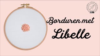 Het Frans knoopje zo maak je deze borduursteek [upl. by Nonnek]