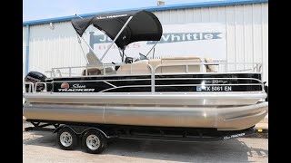 2019 Sun Tracker Fishing Barge 20 Deluxe [upl. by Ekalb]