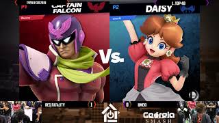 CEO 2019 SSBU  RCS FatalityFalcon Vs UmekiDaisy Smash Ultimate L Top 48 [upl. by Ellegna]