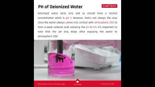 What is Deionized Water [upl. by Esyahc]