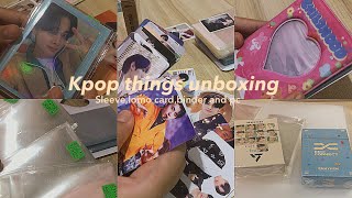 Unboxing lomo card sleeve binder and niki photocard😍💐 [upl. by O'Malley908]