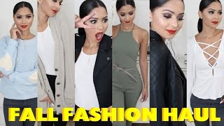 Fall Fashion Haul amp TRY ON  Diana Saldana [upl. by Olivie]