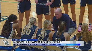 Norwell girls basketball prepares for 3A semistate as rematch with Hamilton Heights looms [upl. by Susy]