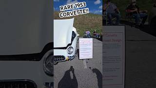 RARE 1953 CORVETTE travel fresh youtube carlover cars corvette classic shorts new car [upl. by Thurmann752]