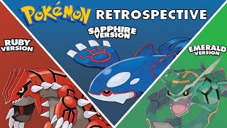 Pokémon Ruby Sapphire amp Emerald Versions GBA Retrospective  Too Much Water [upl. by Terrell636]