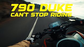 DUKE 790  CINEMATIC 4K  PURE SOUND  Cant Stop Riding [upl. by Yraillih85]