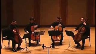 Boston Cello Quartet plays Albinoni Adagio [upl. by Nagle]