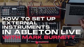 How To Set Up External Instruments In Ableton Live  Korg Volca Beats  MusicGurus [upl. by Hamid]