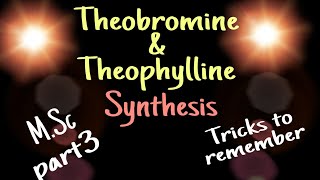 Purines derivativesTheobromineTheophylline SynthesisOrganic ChemistryMScKUK SyllabusTricks [upl. by Ititrefen]