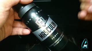 Lentheric Masculin Power Deodorant Body Spray Review [upl. by Kuhn65]