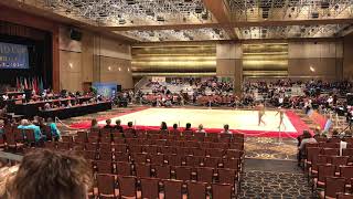 Vegas Acro Cup 2019 1116 Women’s Pair High amp Miller Dynamic routine [upl. by Fari]