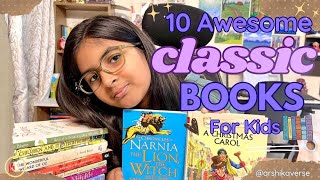 10 MustRead CLASSIC Books for 89 Year Olds  BOOK RECOMMENDATIONS FOR CHILDREN  Arshikaverse [upl. by Nishom]