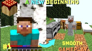 A New Beginning In Minecraft Pojav Launcher  Cover me With Full Iron Armour  Minecraft Ep 1 [upl. by Palila]