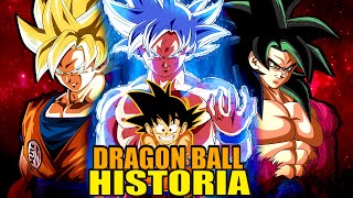 RESUMEN DE TODAS LAS SAGAS DE DRAGON BALL HISTORIA COMPLETA [upl. by Hubie]