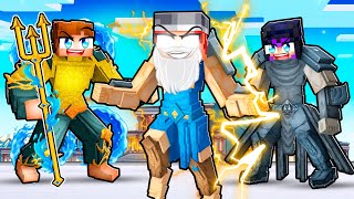 Having a GREEK GOD Family in Minecraft [upl. by Anicnarf]