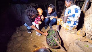 Ethiopian Food in 500 YEAR OLD Konso Village in Ethiopia  AMAZING AFRICAN CULTURE [upl. by Mcroberts]