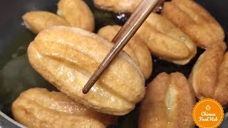 Easy Homemade Fried Chinese Crullers  Crispy Youtiao  Chinese Street Food [upl. by Anielram528]