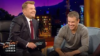 Boston Accent Lesson w Matt Damon [upl. by Chico]