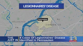 4 cases of Legionnaires disease found in Pennsauken NJ [upl. by Aicissej350]