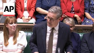 Parliament returns after UK general election Keir Starmer gives speech [upl. by Theron972]