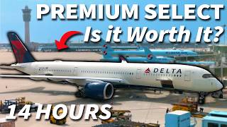 Is Delta Premium Select Worth it 14 Hours to Seoul [upl. by Ernesta771]